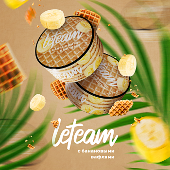 Смесь для кальяна Leteam с банановыми вафлями 25 гр