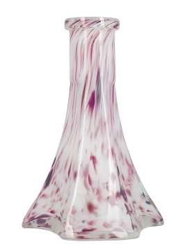 Колба Vessel Glass Пирамида бело-марганец крошка