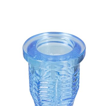 Колба Vessel Glass Елка Кристалл голубой