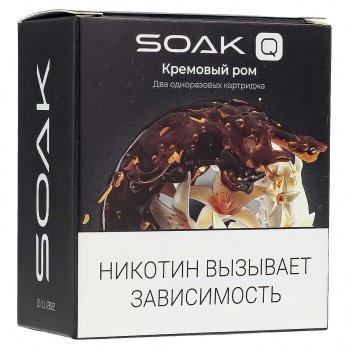 Картридж SOAK Q Кремовый ром (2шт)
