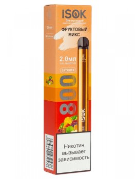 ISOK X Фруктовый микс (800 затяжек)