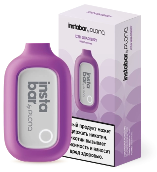 Электронная сигарета PLONQ INSTABAR Ягодный микс (5000 затяжек) 20 мг