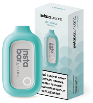 Электронная сигарета PLONQ INSTABAR Ментол (5000 затяжек) 20 мг
