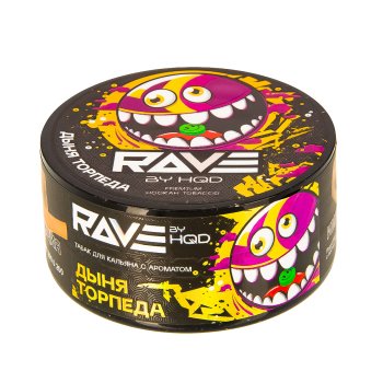 Табак для кальяна Rave by HQD Дыня торпеда 25гр