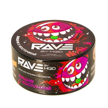 Табак для кальяна Rave by HQD Вишня с косточкой 25гр