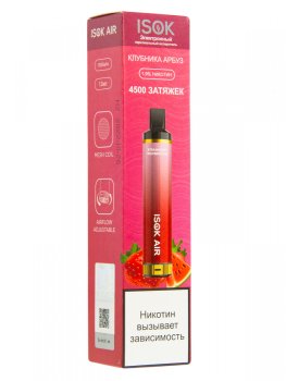 ISOK AIR Клубника Арбуз (4500 затяжек)