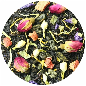 Смесь зеленого и черного чая 1002 ночь, Германия, 100 гр.