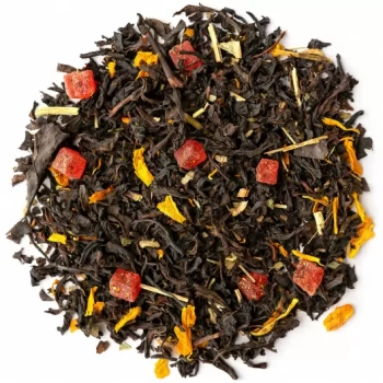 Черный чай земляника-сливки, Германия, 500 гр.