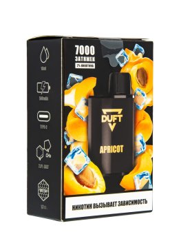Электронная сигарета DUFT Apricot (7000 затяжек)