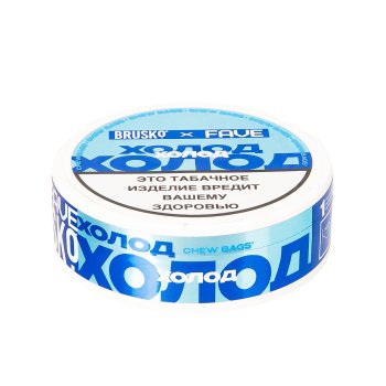 Табак жевательный «BRUSKO X FAVE», SLIM Холод, 10гр