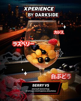 Табак для кальяна Darkside XPERIENCE BERRY VS 30 гр.