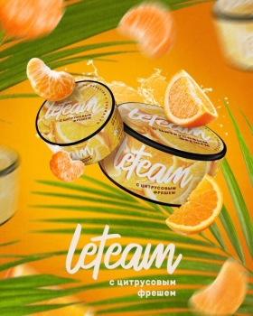 Смесь для кальяна Leteam с цитрусовым фрешем 125 гр