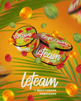 Смесь для кальяна Leteam с фруктовыми леденцами 125 гр