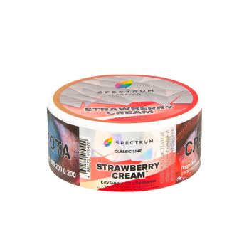 Табак для кальяна Spectrum Strawberry cream 25гр
