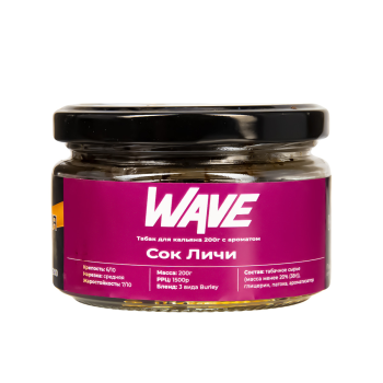 Табак для кальяна WAVE Сок личи 200гр