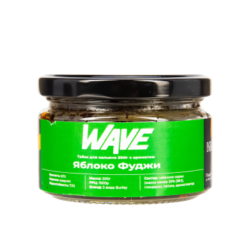 Табак для кальяна WAVE Яблоко фуджи 200гр