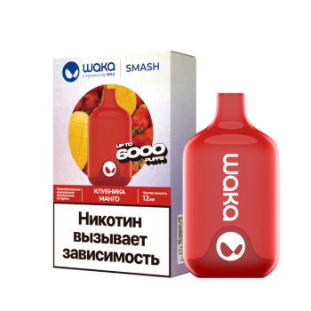 WAKA Клубника Манго (6000 затяжек)