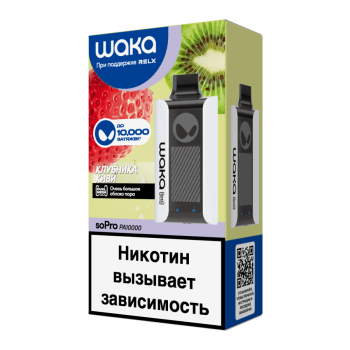 WAKA Клубника Киви (10000 затяжек)