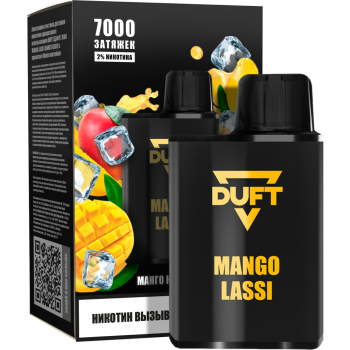 Электронная сигарета DUFT Mango Lassi (7000 затяжек)