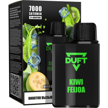 Электронная сигарета DUFT Kiwi Feijoa (7000 затяжек)
