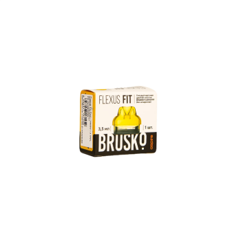 Картридж к электронной системе BRUSKO FLEXUS FIT (жёлтый) 3,5мл (1шт)
