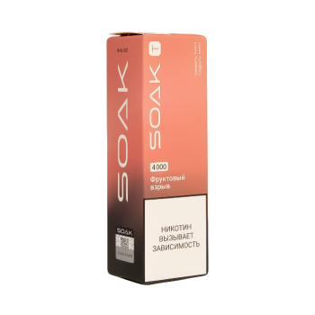 Электронная сигарета SOAK T Фруктовый взрыв 4000 затяжек