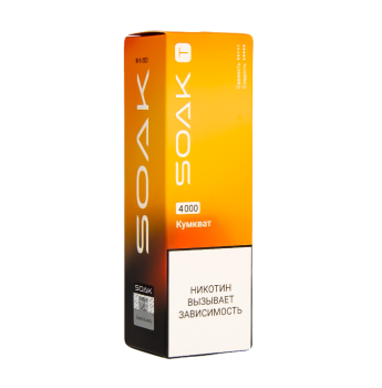 Электронная сигарета SOAK T Кумкват 4000 затяжек