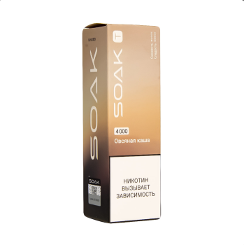 Электронная сигарета SOAK T Овсяная каша 4000 затяжек