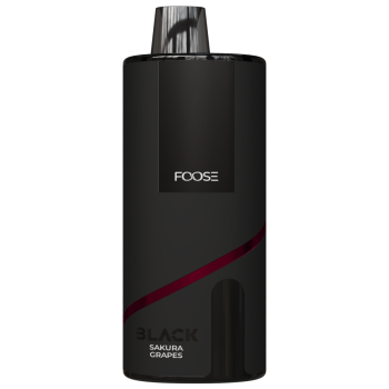 Электронная сигарета FOOSE BLACK Сакура виноград (9000 затяжек)