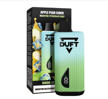 Электронная сигарета DUFT Apple Pear Cider (10000 затяжек)