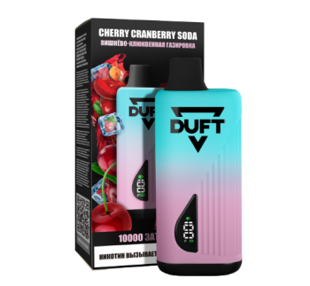 Электронная сигарета DUFT Cherry Cranberry Soda (10000 затяжек)