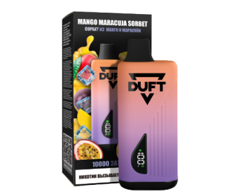 Электронная сигарета DUFT Mango Maracuja Sorbet (10000 затяжек)