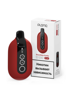 Электронная сигарета PLONQ ULTRA Вишневая бомба (12000 затяжек) 20 мг