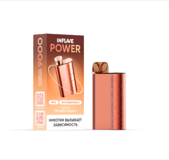 Электронная сигарета INFLAVE POWER Жасмин персик (9000 затяжек)