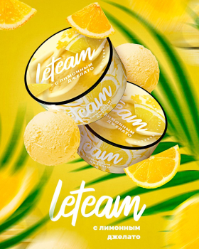 Смесь для кальяна Leteam с лимонным джелато 25 гр