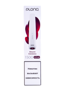 PLONQ PLUS Вишня ежевика (1500 затяжек) 20 мг