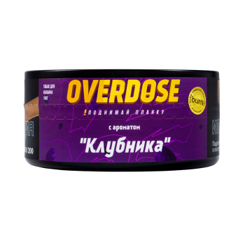 Табак для кальяна Overdose Strawberry 100гр