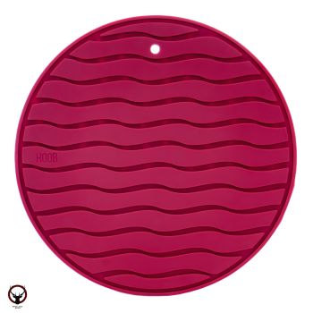 Блюдце Hoob Wine red