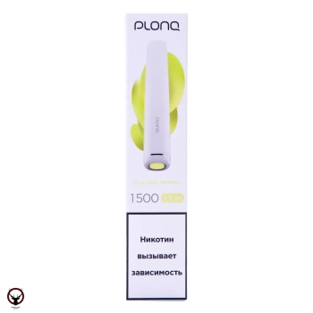 PLONQ PLUS Кислый Лимон (1500 затяжек) 20 мг