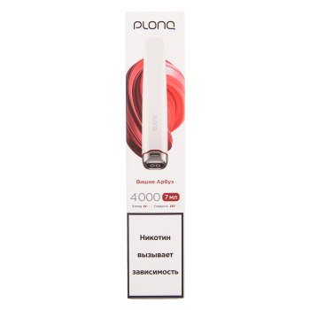 PLONQ PLUS PRO Вишня Арбуз (4000 затяжек) 20 мг
