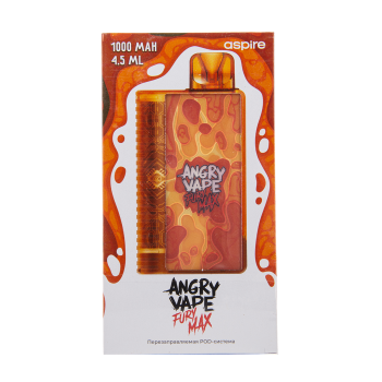 Электронная система BRUSKO Angry Vape Fury Max (оранжевый)