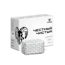 Уголь Oven Честный Чистый 25мм (Коробка 20кг(Упаковка по 0.5 кг))