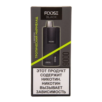 Эл. сиг. FOOSE BLACK 9000 Тропический мармелад 2%
