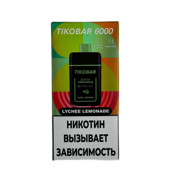 Эл. сиг. TIKOBAR 6000 Lychee Lemonade (Личи Лимонад)  2 %