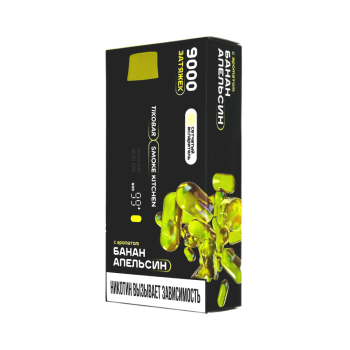 Эл. сиг. TIKOBAR SOLOx SMOKE KITCHEN 9000 Banana orange /Банан апельсин 2 %