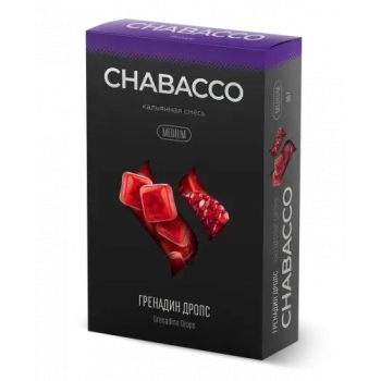 Chabacco Mix MEDIUM Grenadine drops 40гр