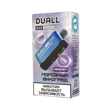 Эл. сиг. DUALL BAR 12000 Морозный виноград 2 %