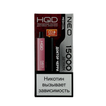 Эл. сиг. HQD NEO 15000 Доктор Черри (dr. pepper cherry soda flavor) / Dr. Cherry