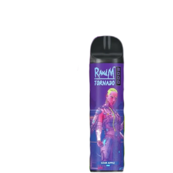 Эл. сиг. R AND M Tornado 8000 Sour Apple 2%