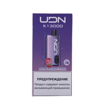 Эл. сиг. UDN X 13000 Raspberry Milk Shake 2 %